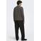 ONLY & SONS relaxed fit gestreepte longsleeve - zwart