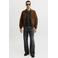 JACK & JONES ORIGINALS regular fit longsleeve - zwart