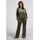 Hunkemöller fluwelen pyjama set - donkergroen