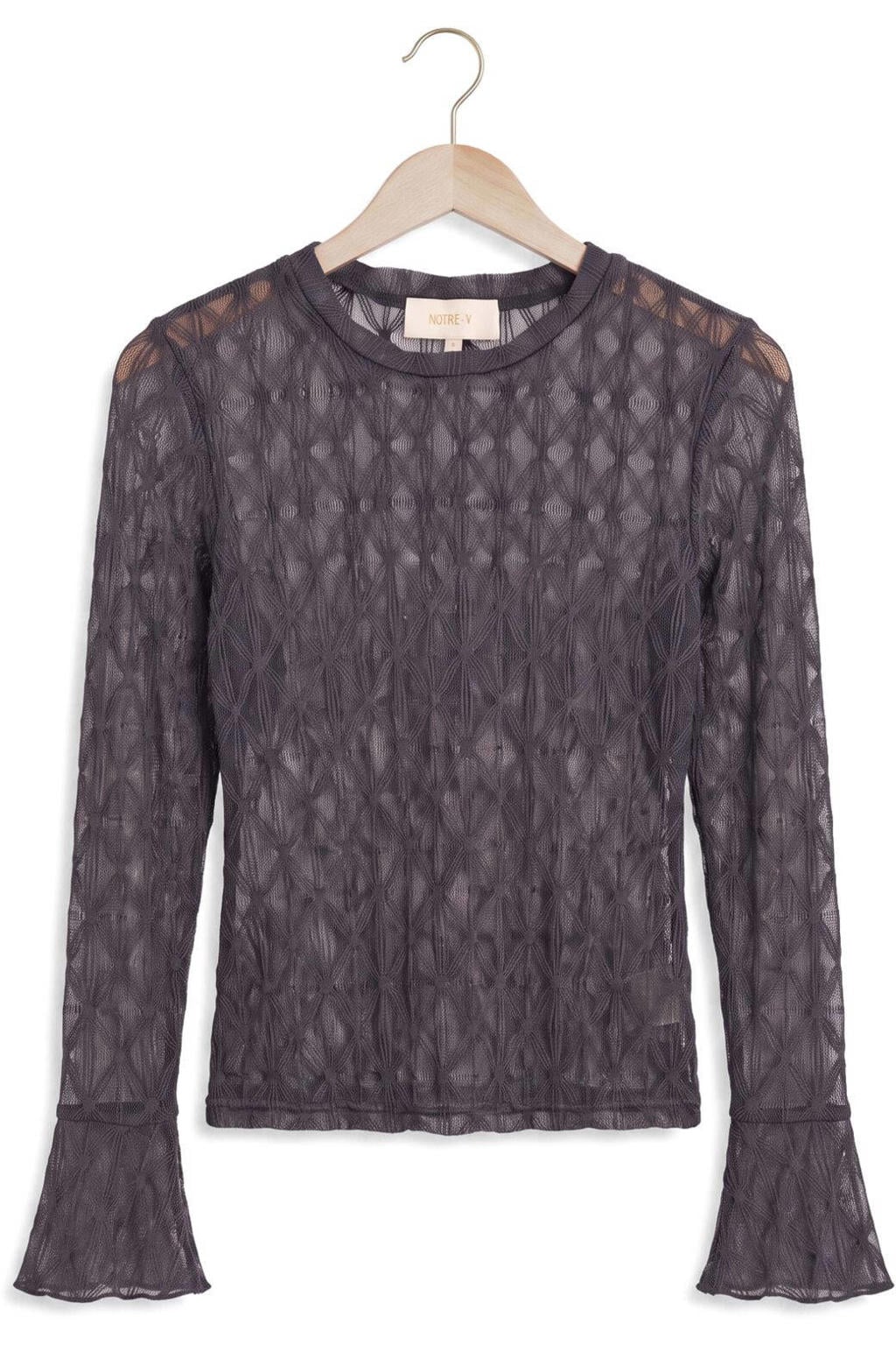 Notre-V Tops & T-shirts Nv-ingelise Antraciet
