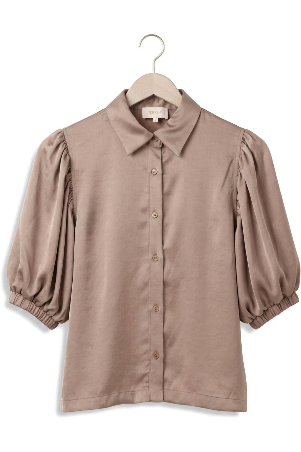 Notre-V Blouses Nv-inka Taupe