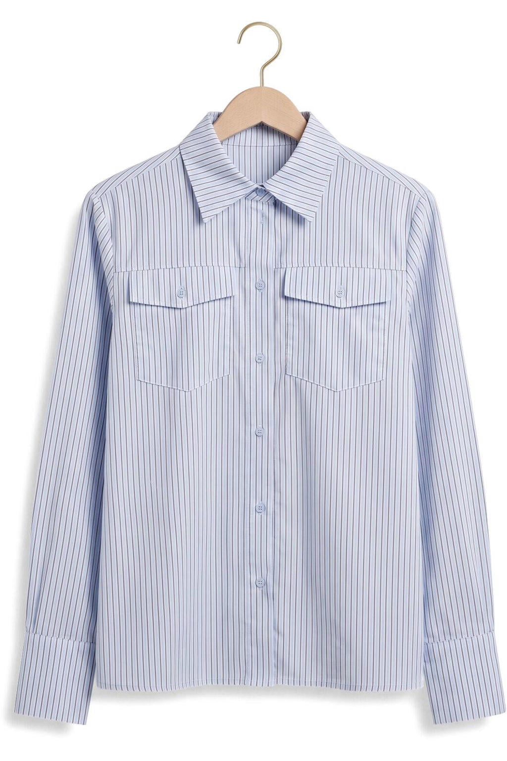 Notre-V Blouses Nv-irma Lichtblauw
