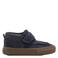 Mango Kids leren enkelboots - marineblauw