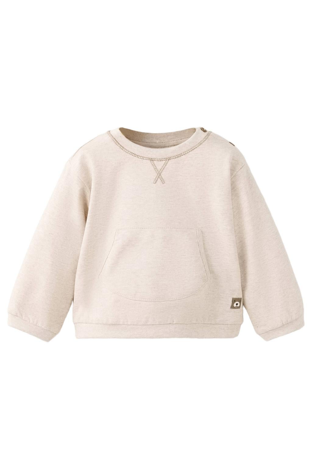 Mango Kids sweater - beige