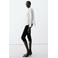 Mango blouse met smockwerk - wit
