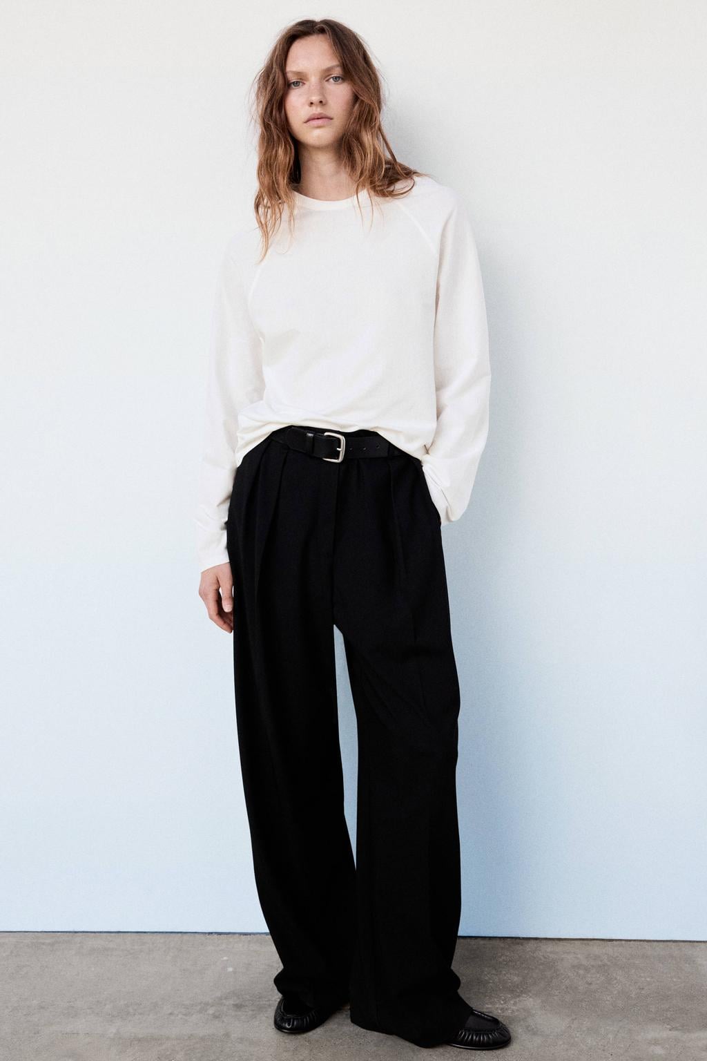 Mango longsleeve - wit