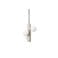 FÉST stalen dimbare hanglamp G9 21x21 cm - beige