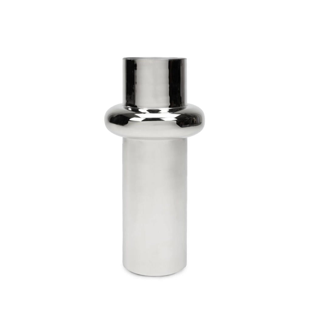 FEST Amsterdam vaas 23x23x47 cm - zilver