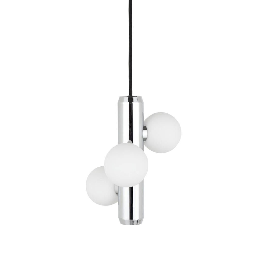 FEST Amsterdam stalen dimbare hanglamp G9 21x21 cm - zilver