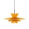 FÉST stoffen hanglamp E27 60x60 cm - geel