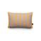 FÉST Stripes And Checks Sierkussen 30x45 cm Oranje/ Paars