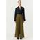 YAS wide leg casual broek - groen
