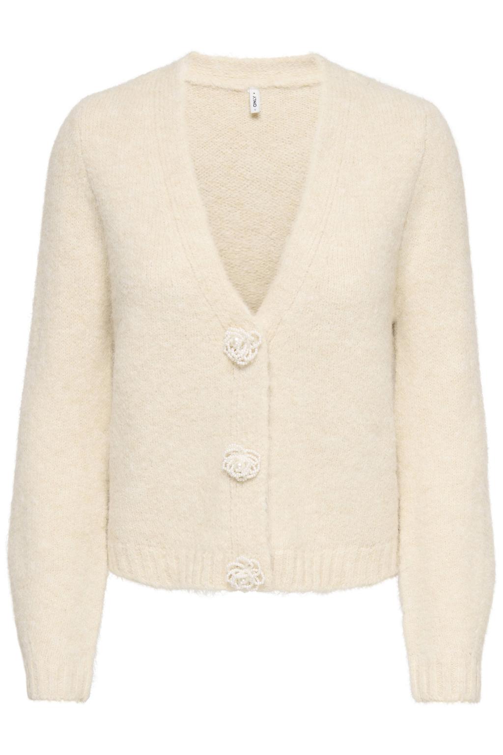 ONLY gebreid vest - beige