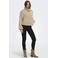 ONLY faux fur jas - beige