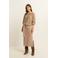 Expresso pullover met wol - lichtbruin