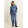Expresso denim blouse - medium blue denim