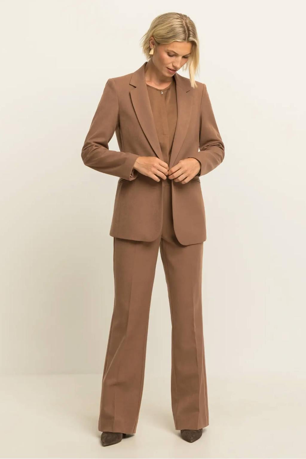 Expresso blazer - bruin