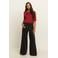 Expresso wide leg jeans - black denim