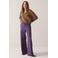 Summum wide leg pantalon - paars