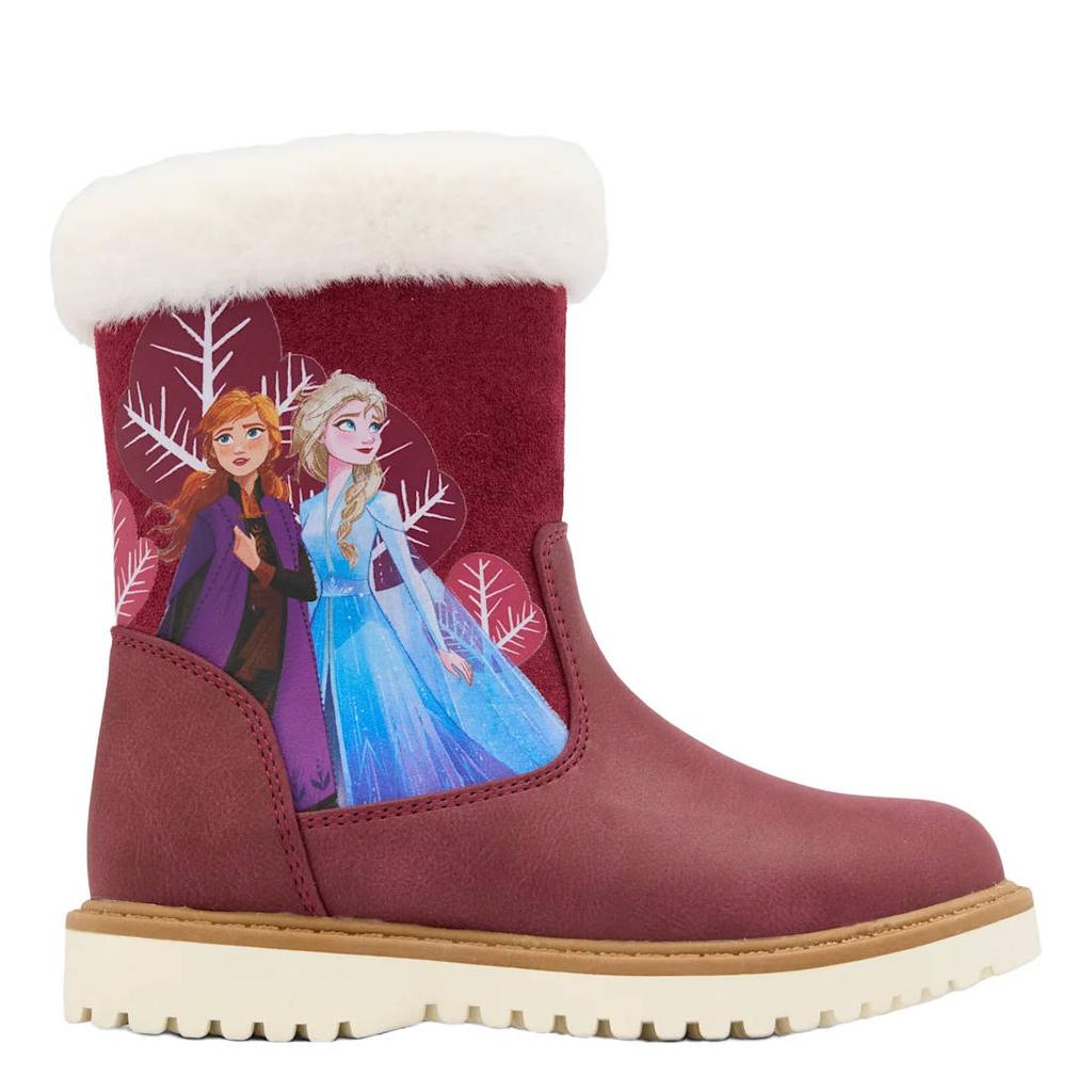 Frozen snowboots - donkerrood