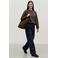 VERO MODA katoenen sweater - bruin