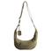 BURKELY suède crossbody tas olijfgroen