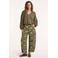 Circle of Trust X Iris Zeilstra katoenen cropped trui - kaki