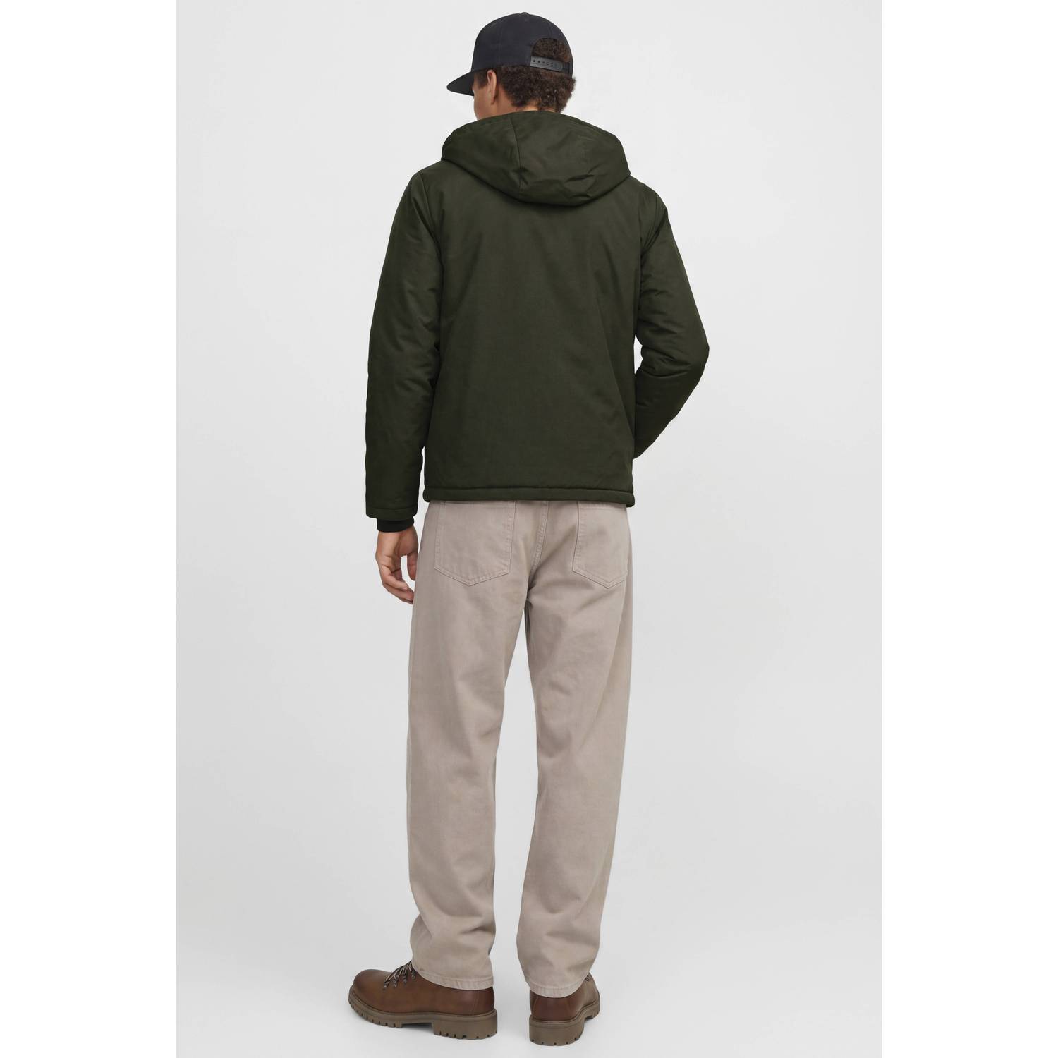 JACK & JONES CORE winterjas donkergroen
