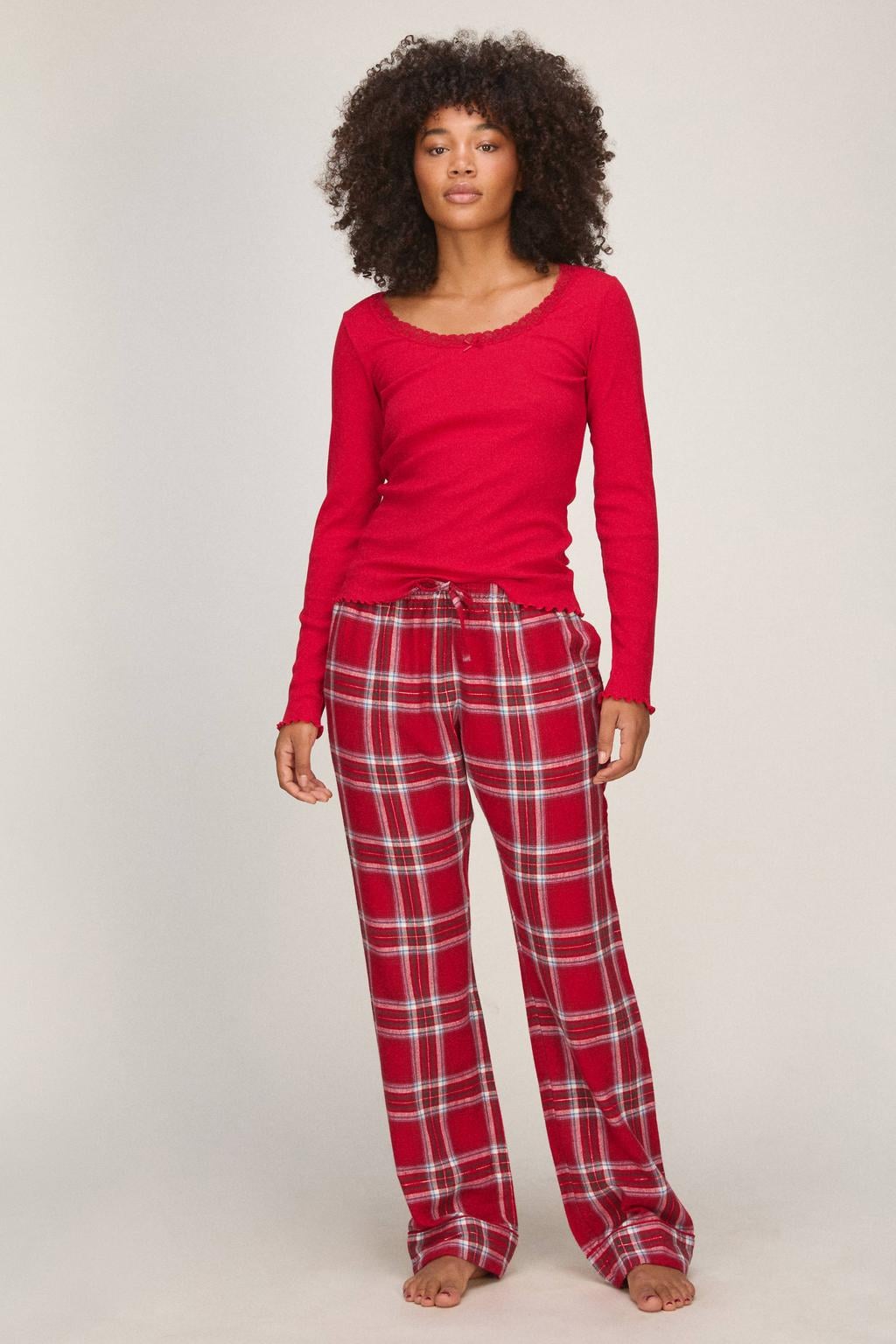 Hunkemöller pyjamatop - rood