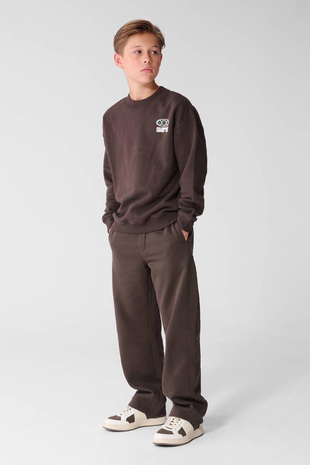 Shoeby joggingbroek - bruin
