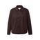s.Oliver Curve Plus Size imitatieleren jas - donkerbruin