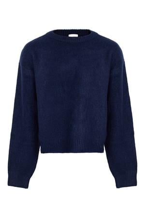 gebreide trui - donkerblauw