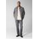 Shoeby relaxed fit geruit overshirt met wol - grijs