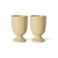 HKLIVING aardewerken koffiemokken Farmhouse ceramics - crème (set van 2)