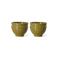 HKLIVING aardewerken schalen Farmhouse ceramics Ø8.2 cm (set van 4)