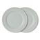 HKLIVING aardewerken dinerborden Farmhouse ceramics Ø26.5 cm - lichtblauw (set van 2)