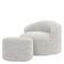 icon icon - Orb Zitzak Fauteuil met Poef - Binnen - Beige
