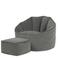 icon icon Zitzak en Poef Sirena - Zitzak Velvet - Houtskool