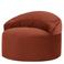 icon icon - Orb Zitzak Fauteuil - Fluweel - Terracotta