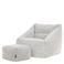 icon icon - Natalia XL Zitzak Fauteuil met Poef - Binnen - Beige