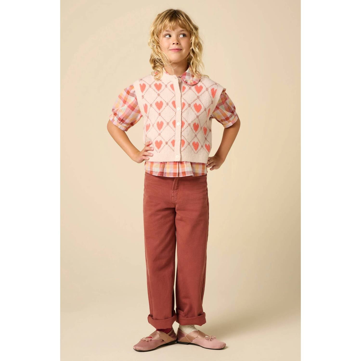 Sissy-Boy jeans donkerrood