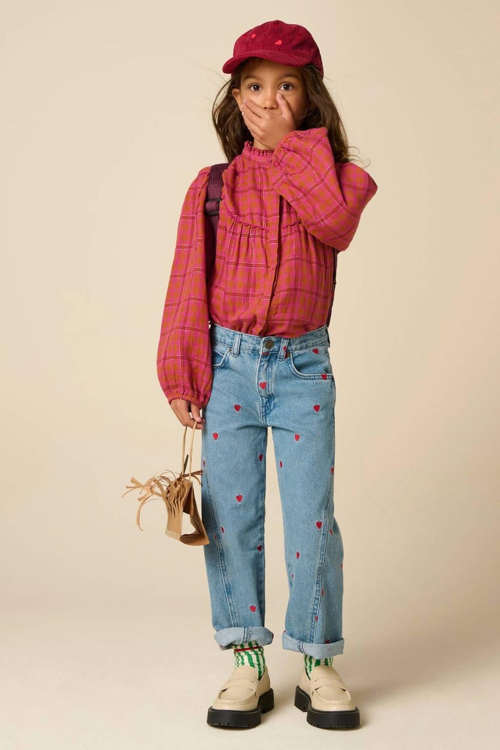 Sissy-Boy blouse - donkerroze