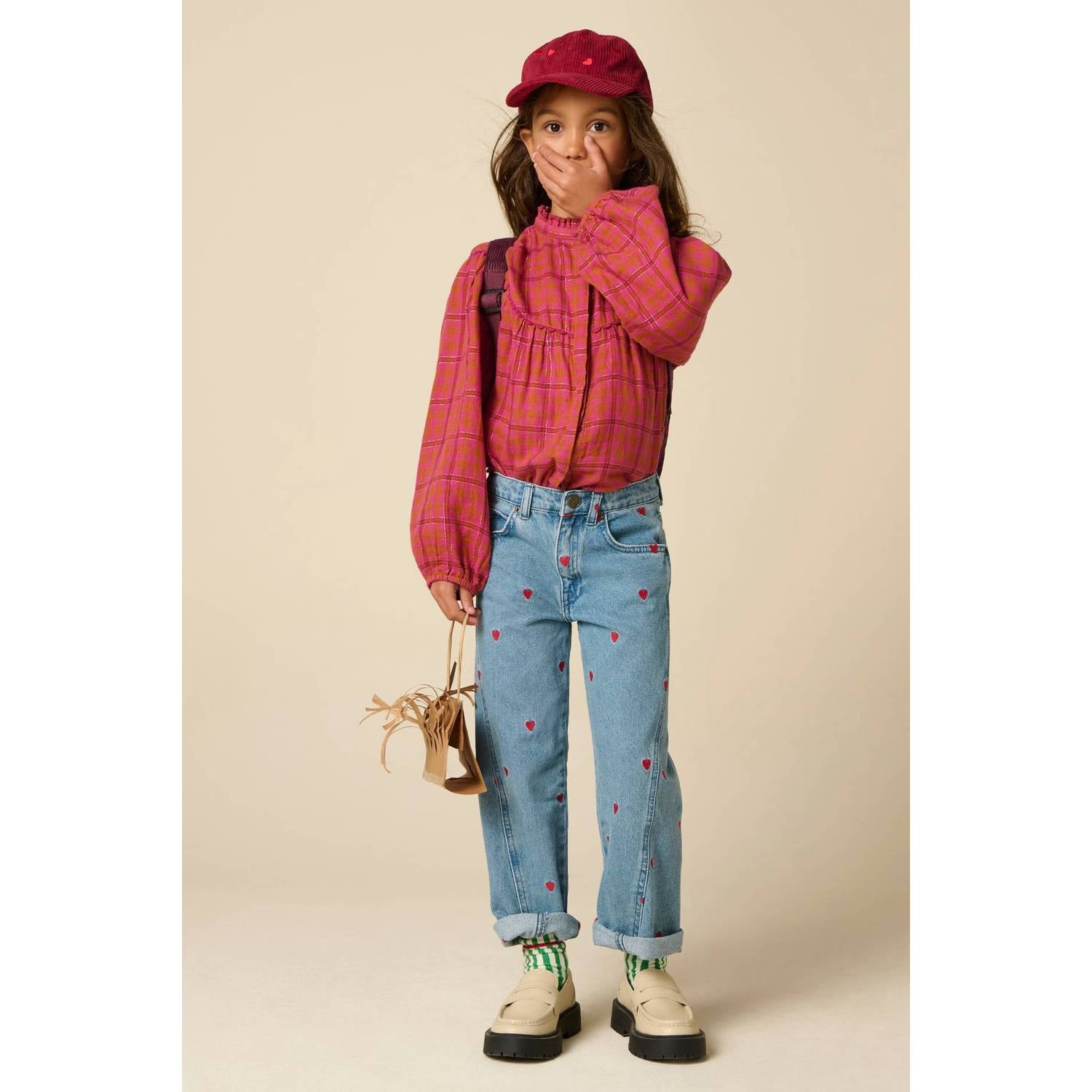Sissy-Boy jeans donkerroze