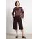 HYPEDROP wide leg bermuda short - bruin