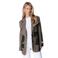 Colourful Rebel geruite oversized blazer met borduursels - bruin
