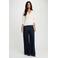 Morgan wollen gebreid vest - ecru