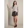 LOLALIZA gebreid vest met wol - taupe
