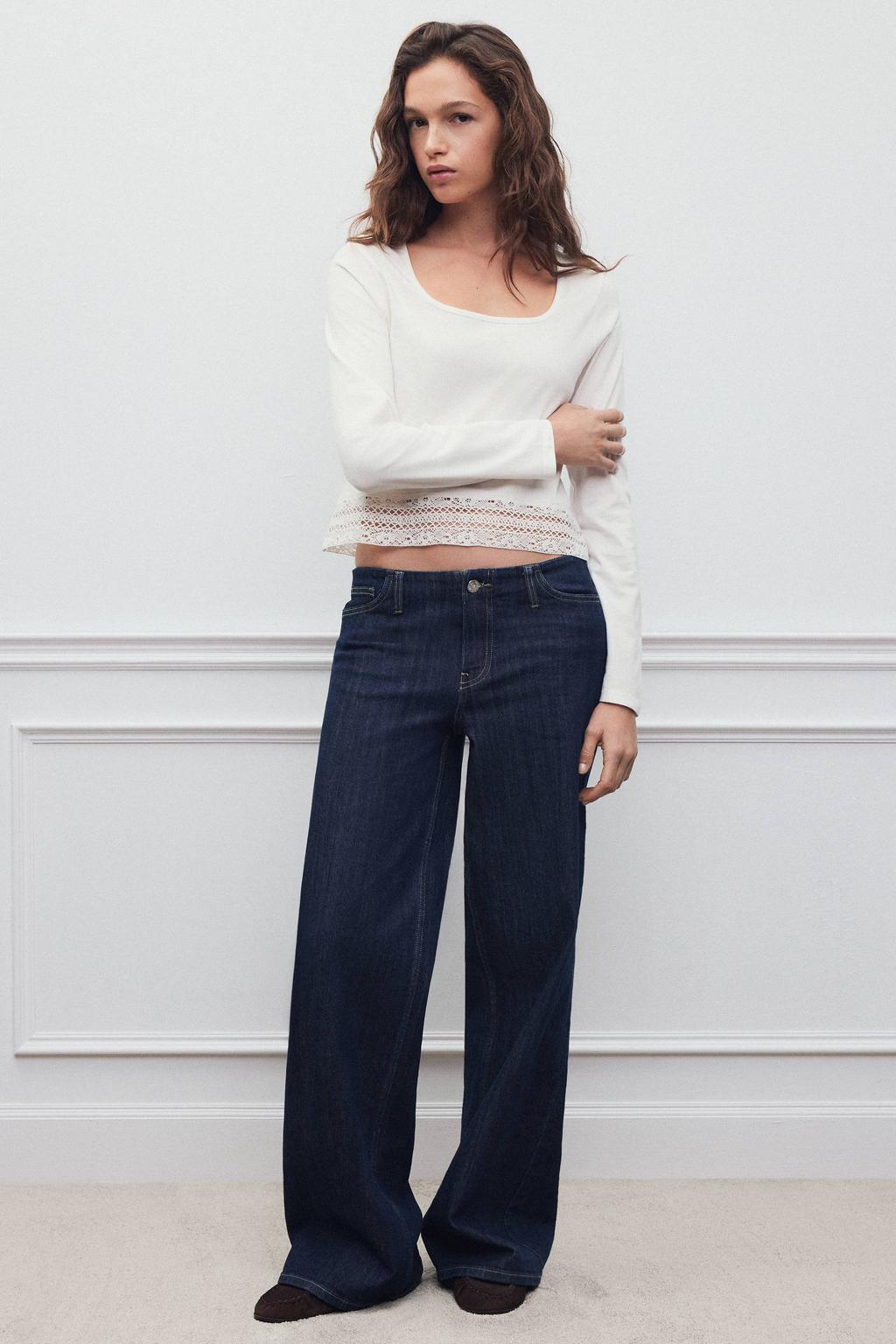 MANGO TEEN cropped top - wit