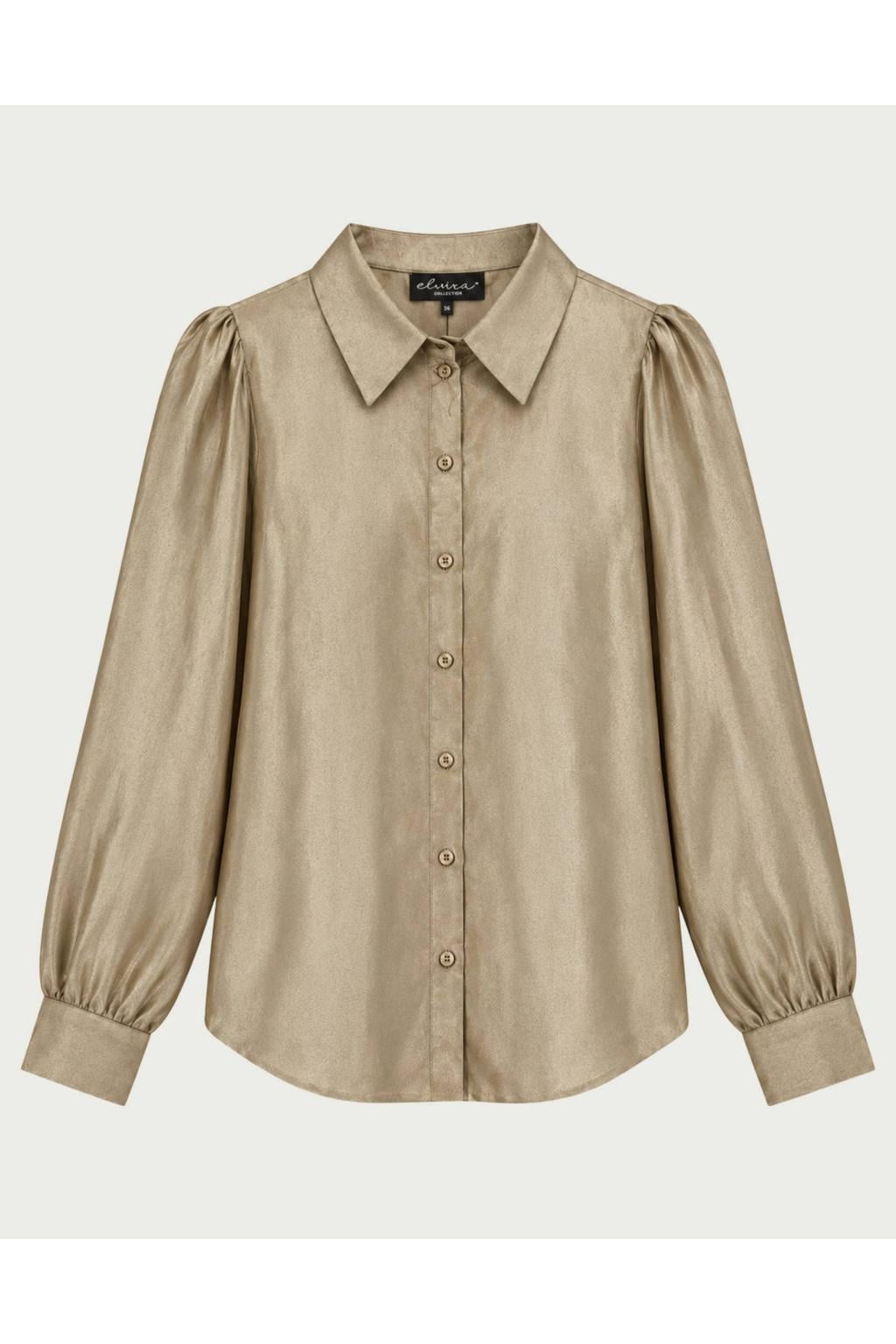 Elvira Collections blouse - champagne