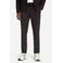 No Excess travelstof relaxed fit chino - donkerbruin